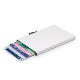 C-Secure aluminium RFID kort holder